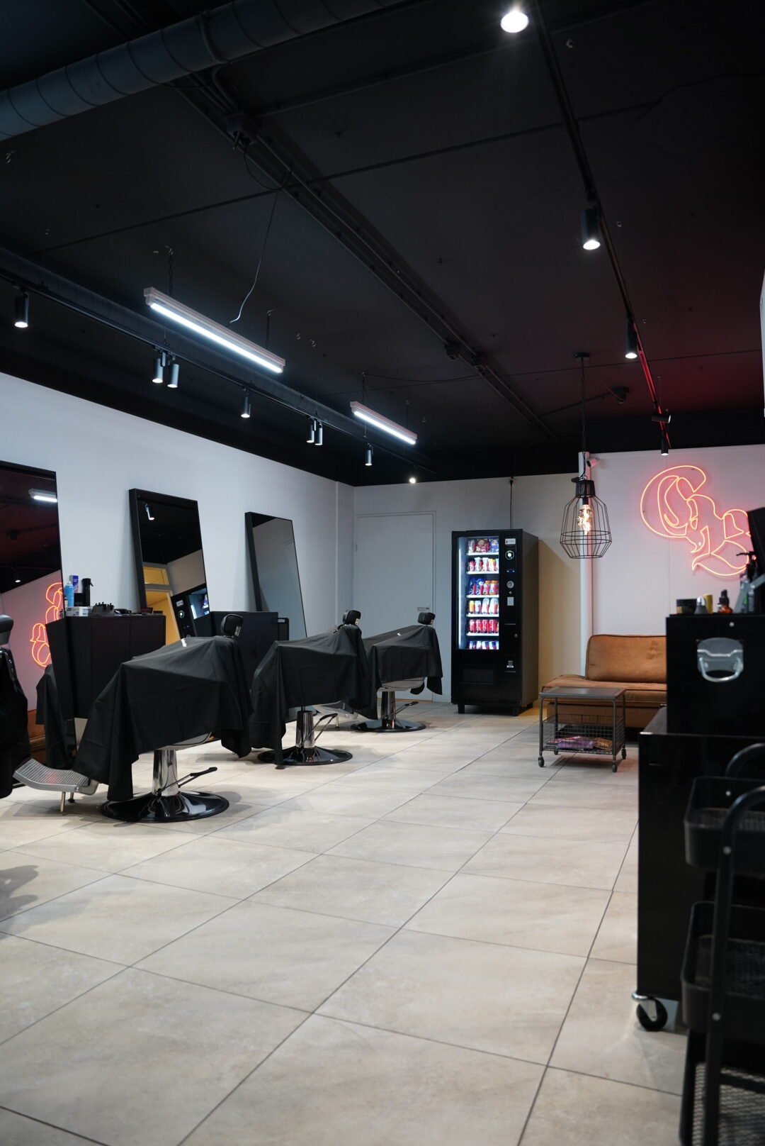 Foto van een lege barbershop Goodfellas Barbershop Kapsalon Nijmegen